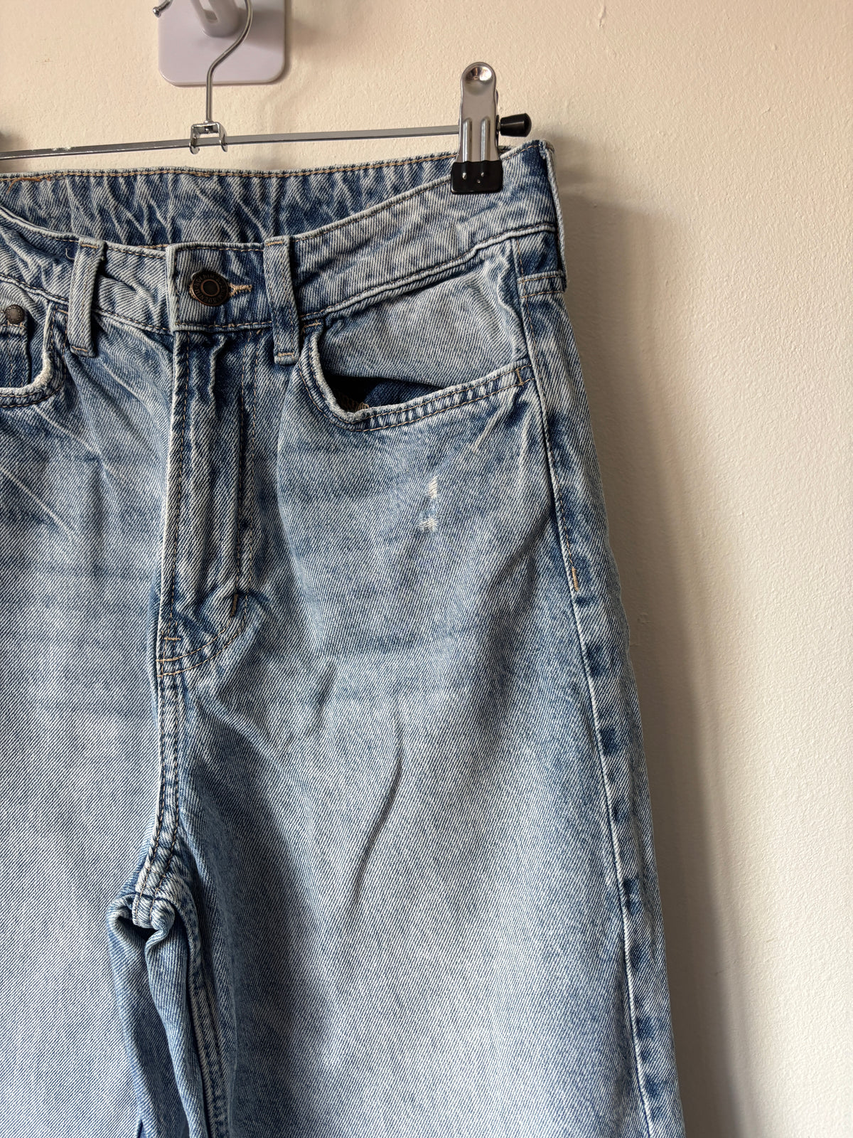Wijde jeansbroek | H&M | 36