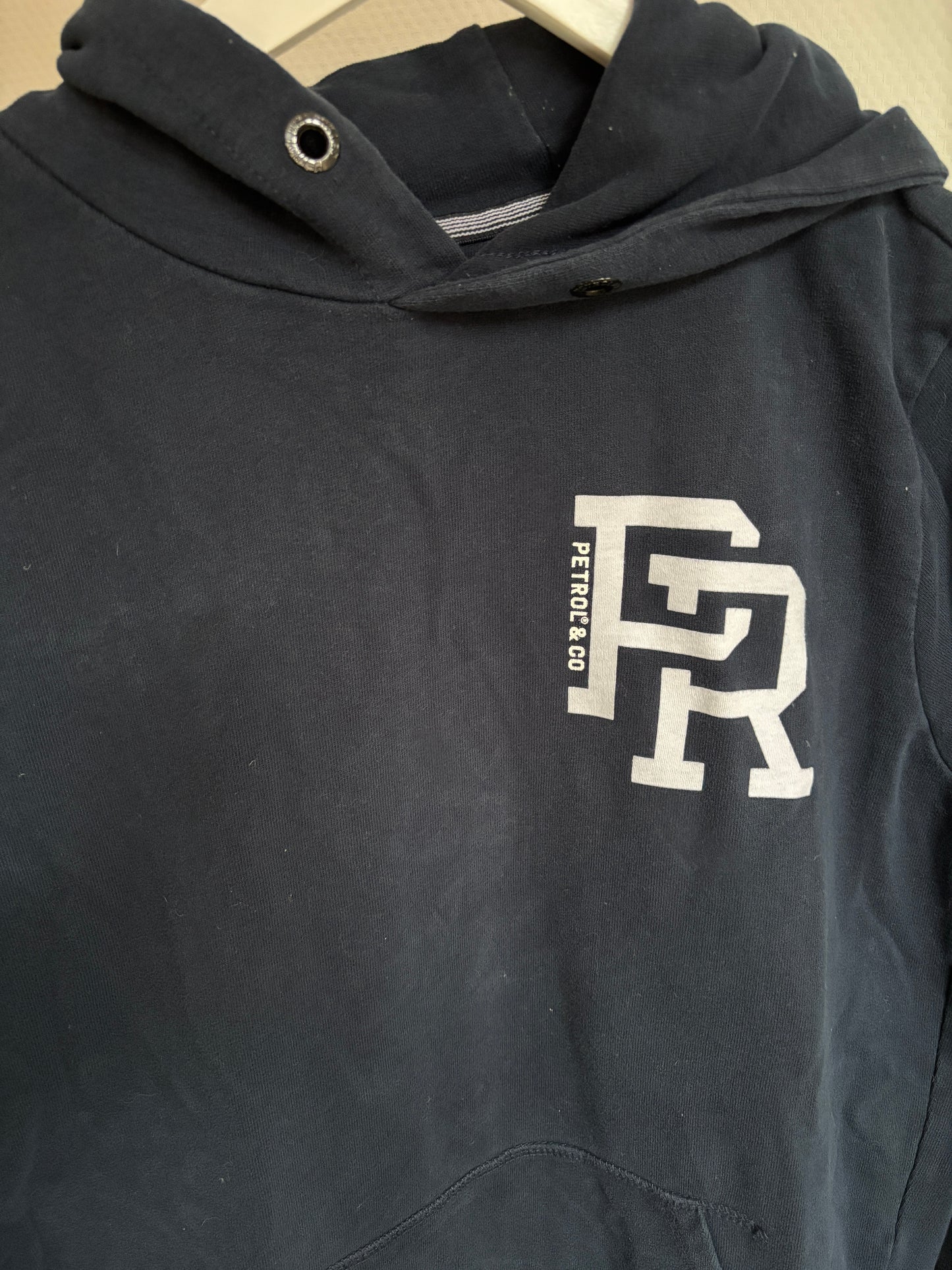 Marineblauwe sweater