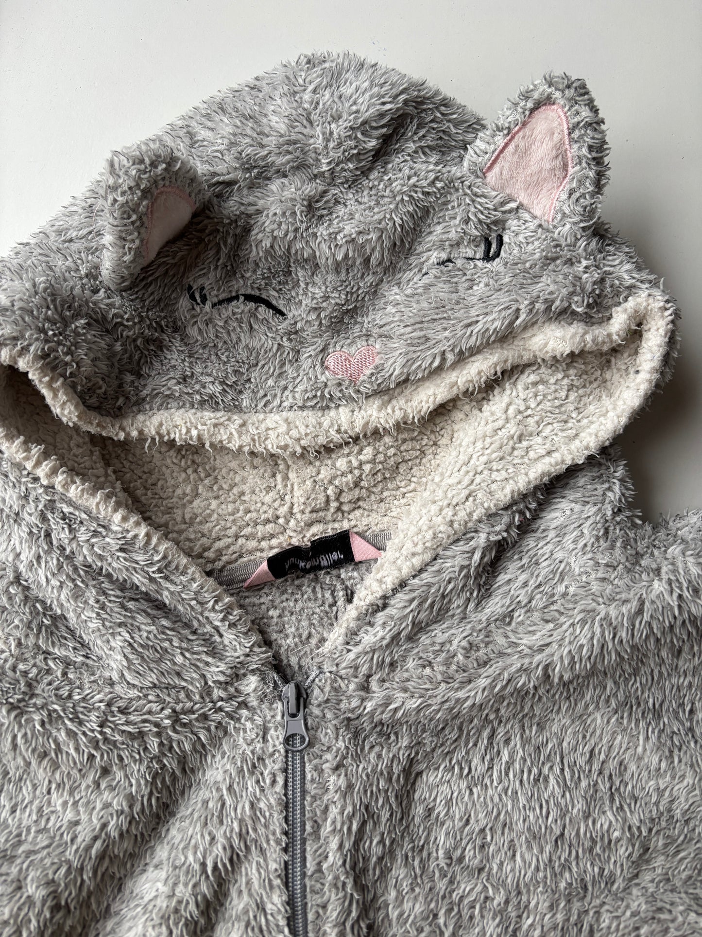 Grijze onesie/huispak