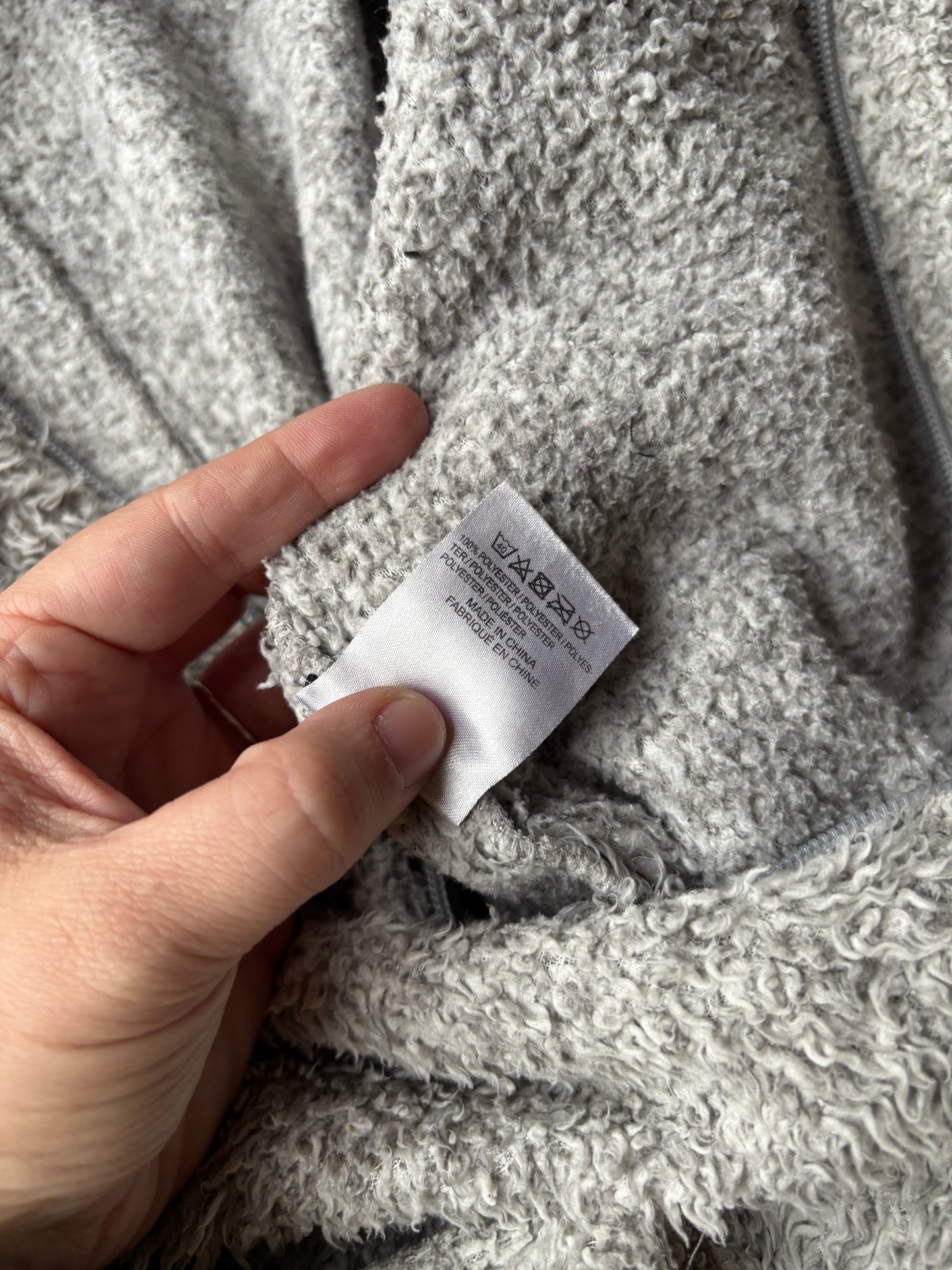 Grijze onesie/huispak