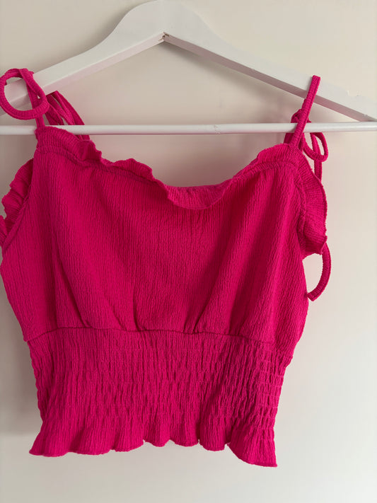 Roze croptop