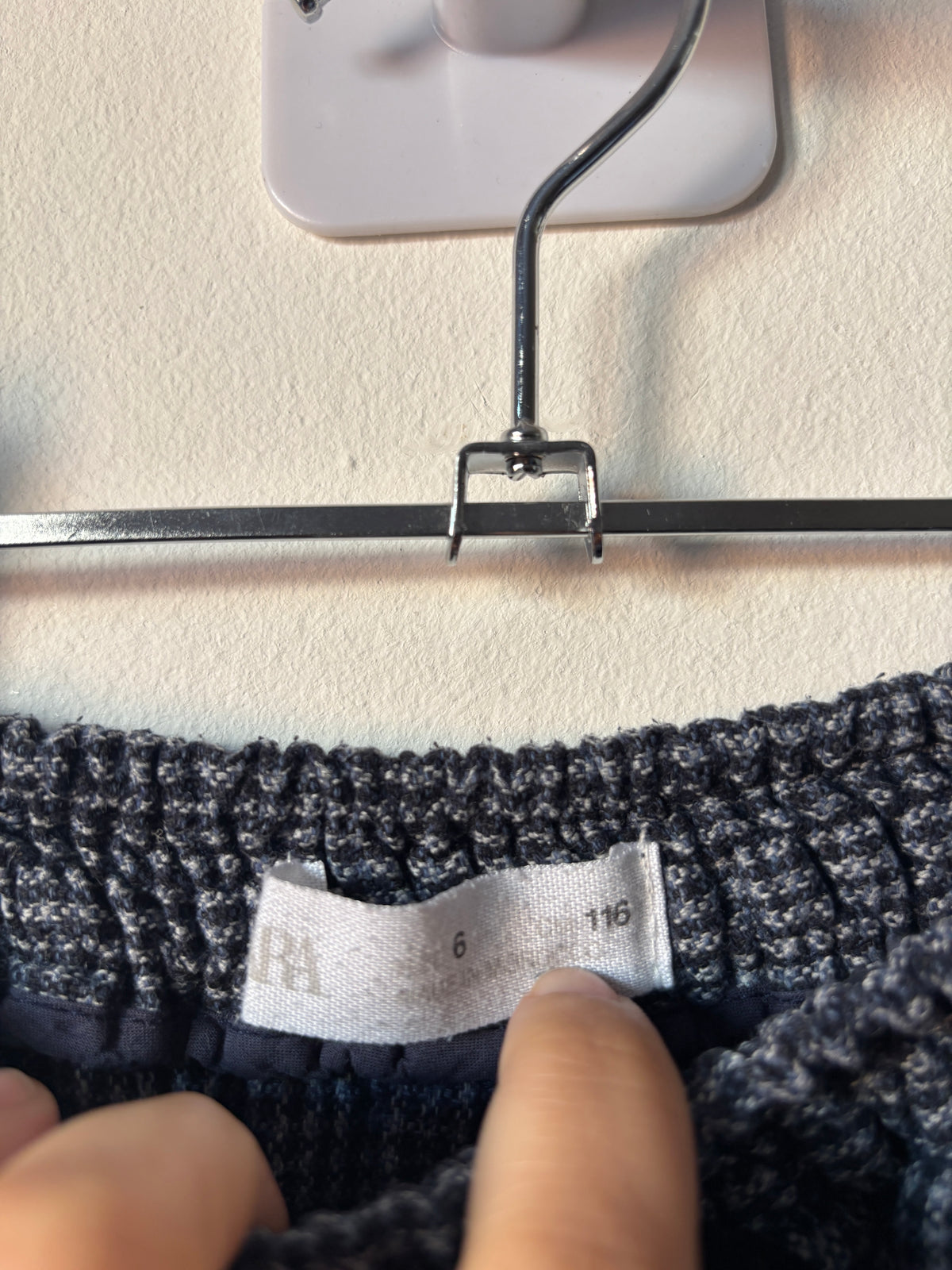 Geruite broek | Zara | 116