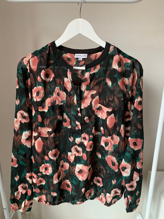 City Life blouse XL - nieuwstaat ⚡