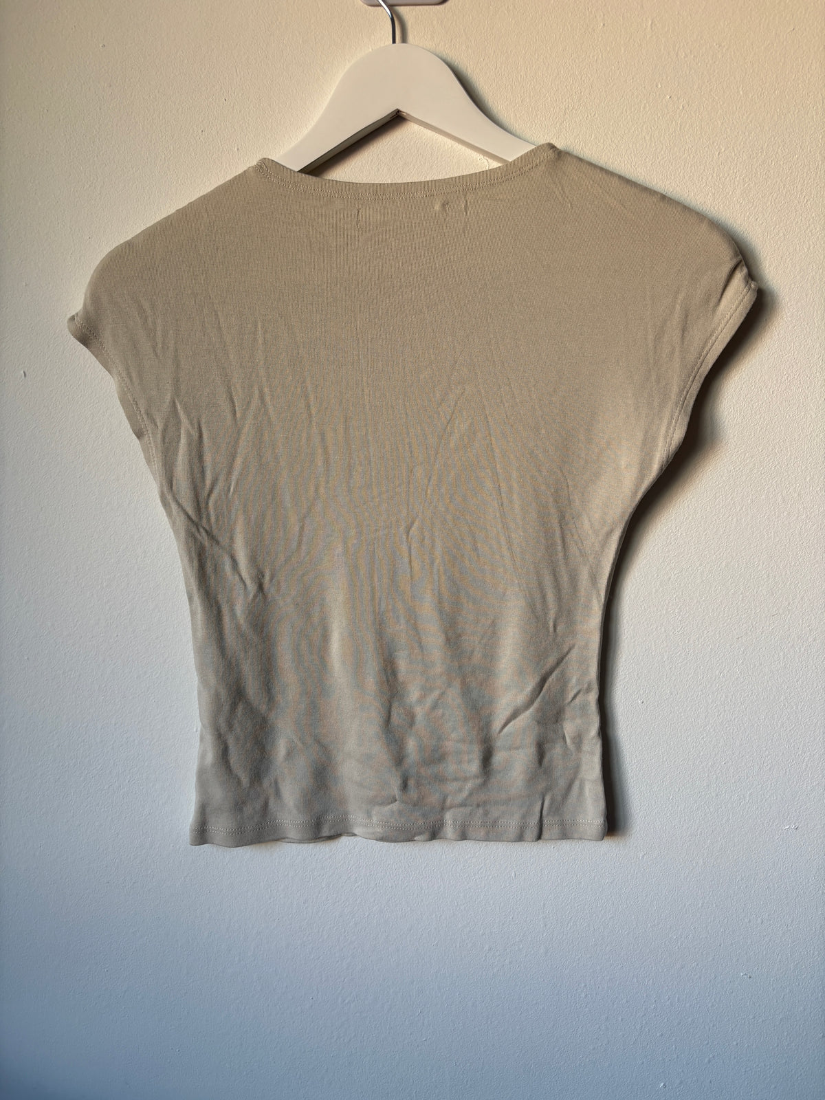 Beige T-shirt | Pull&Bear | L