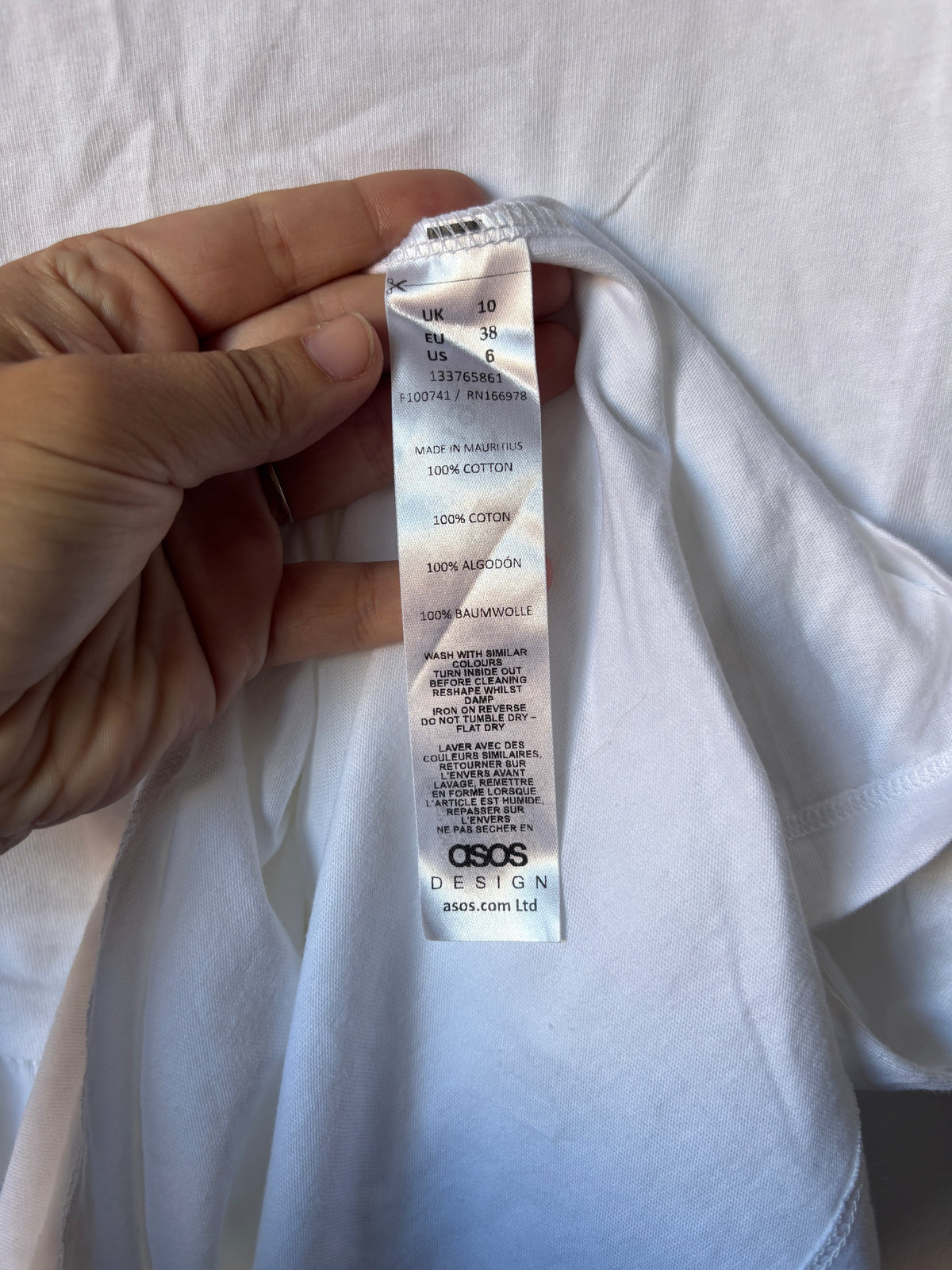 Witte jurk | Asos | 38