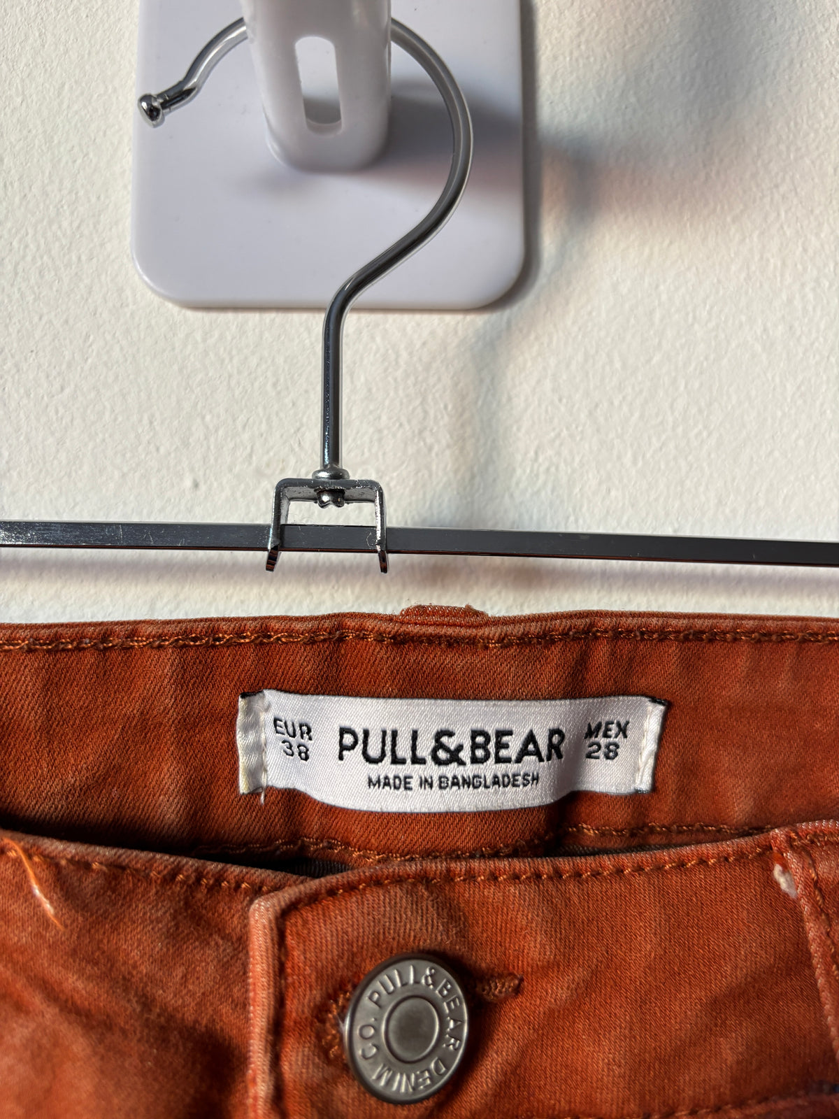Roestkleurige jeans | Pull&Bear | 38