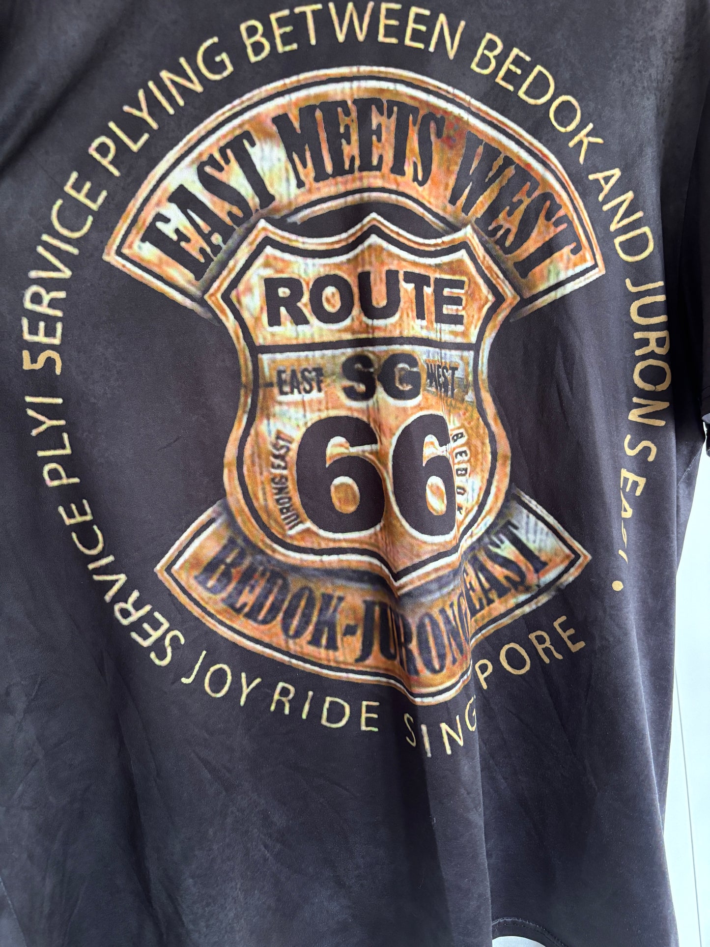 Donkergrijze T-shirt