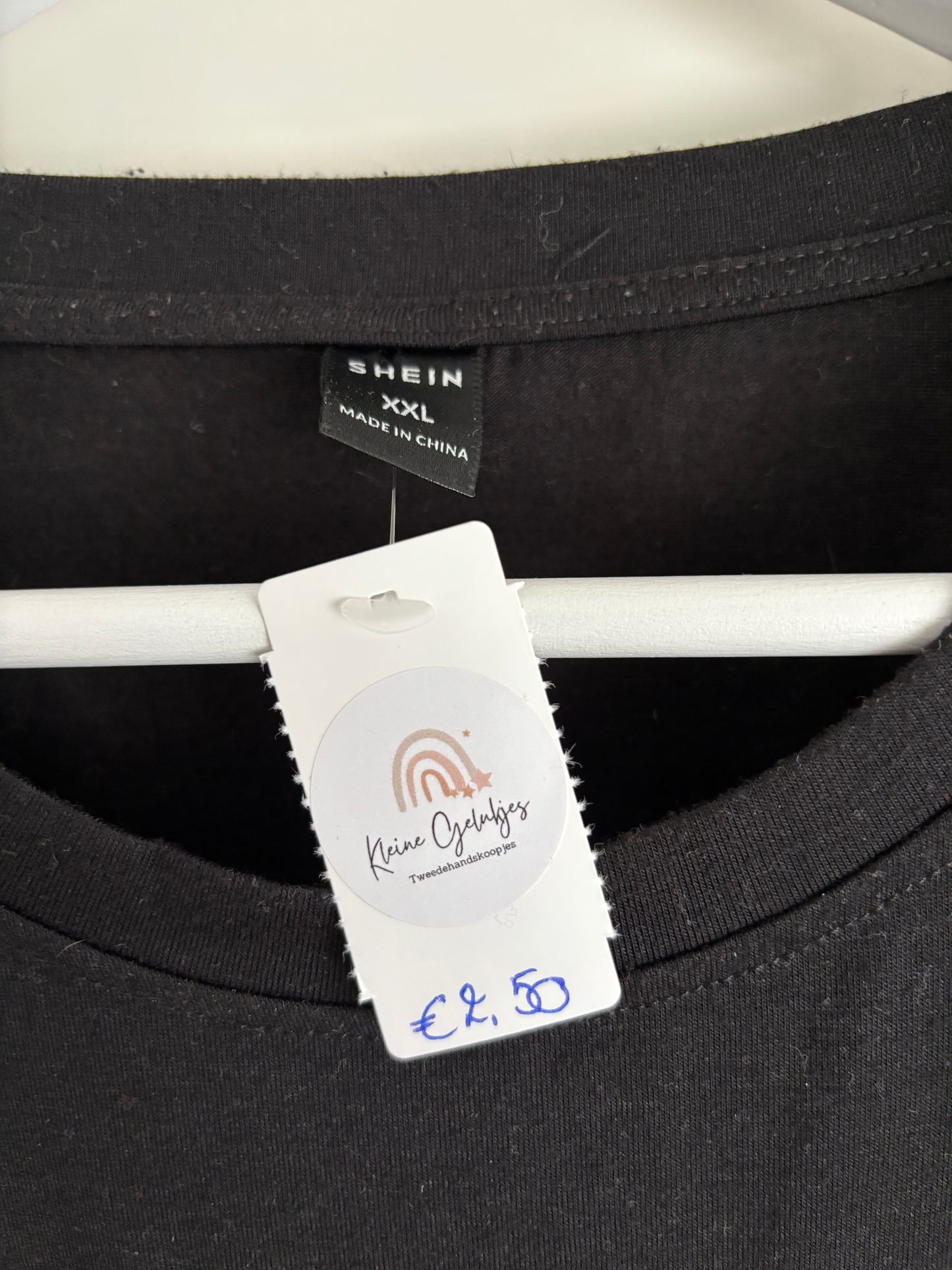 Zwarte T-shirt "Kung Fu Bear"