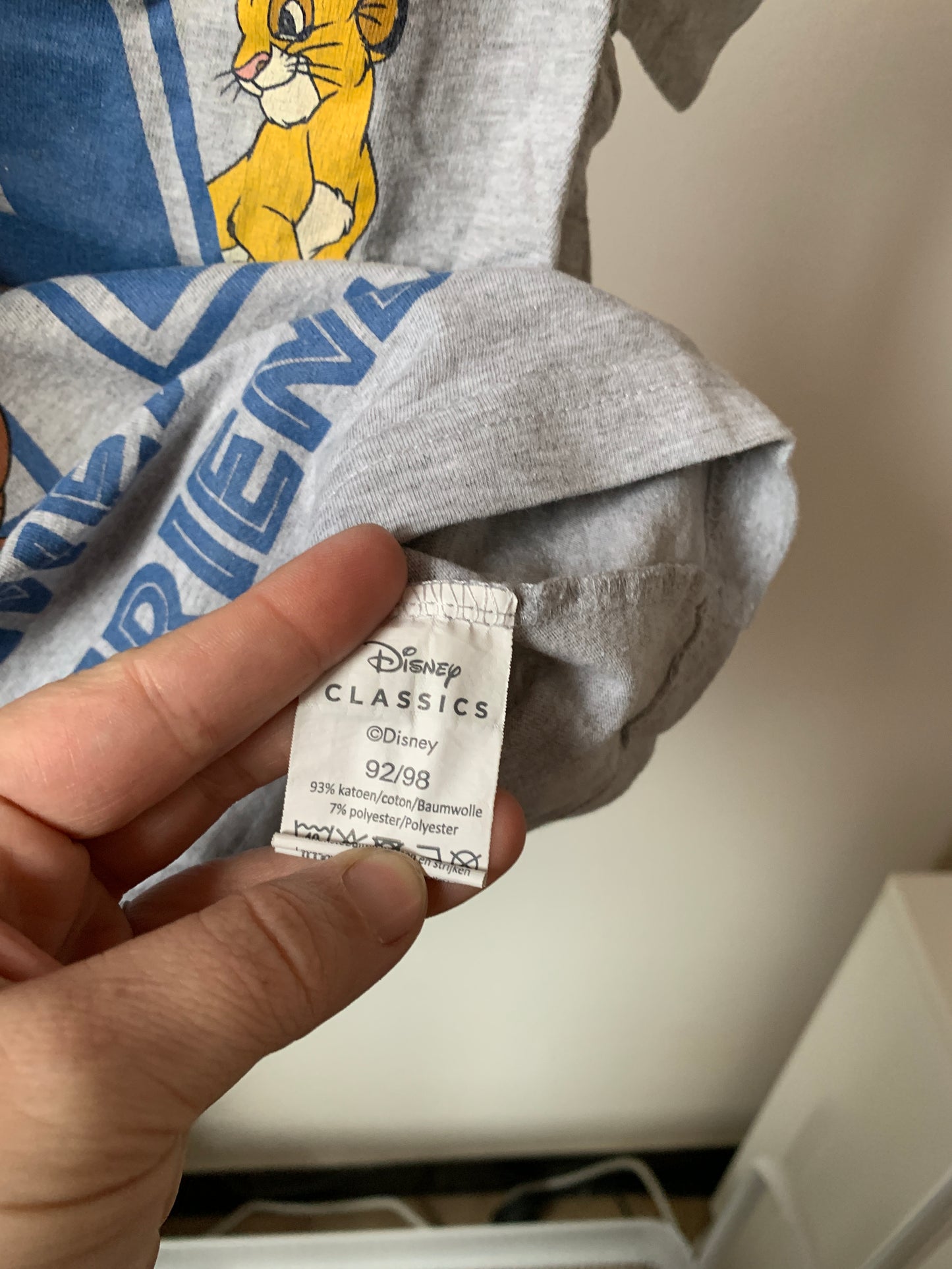 Disney T-shirt 92/98 - zeer goede staat 💸