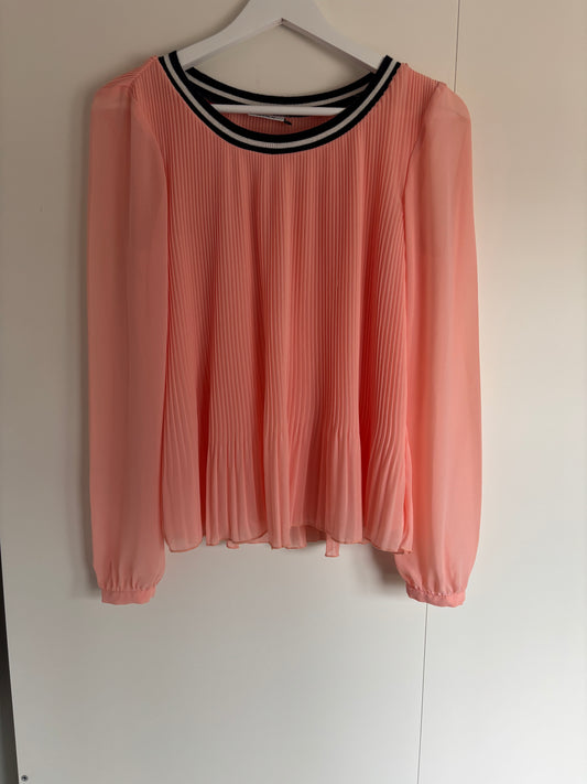 Lichtroze blouse