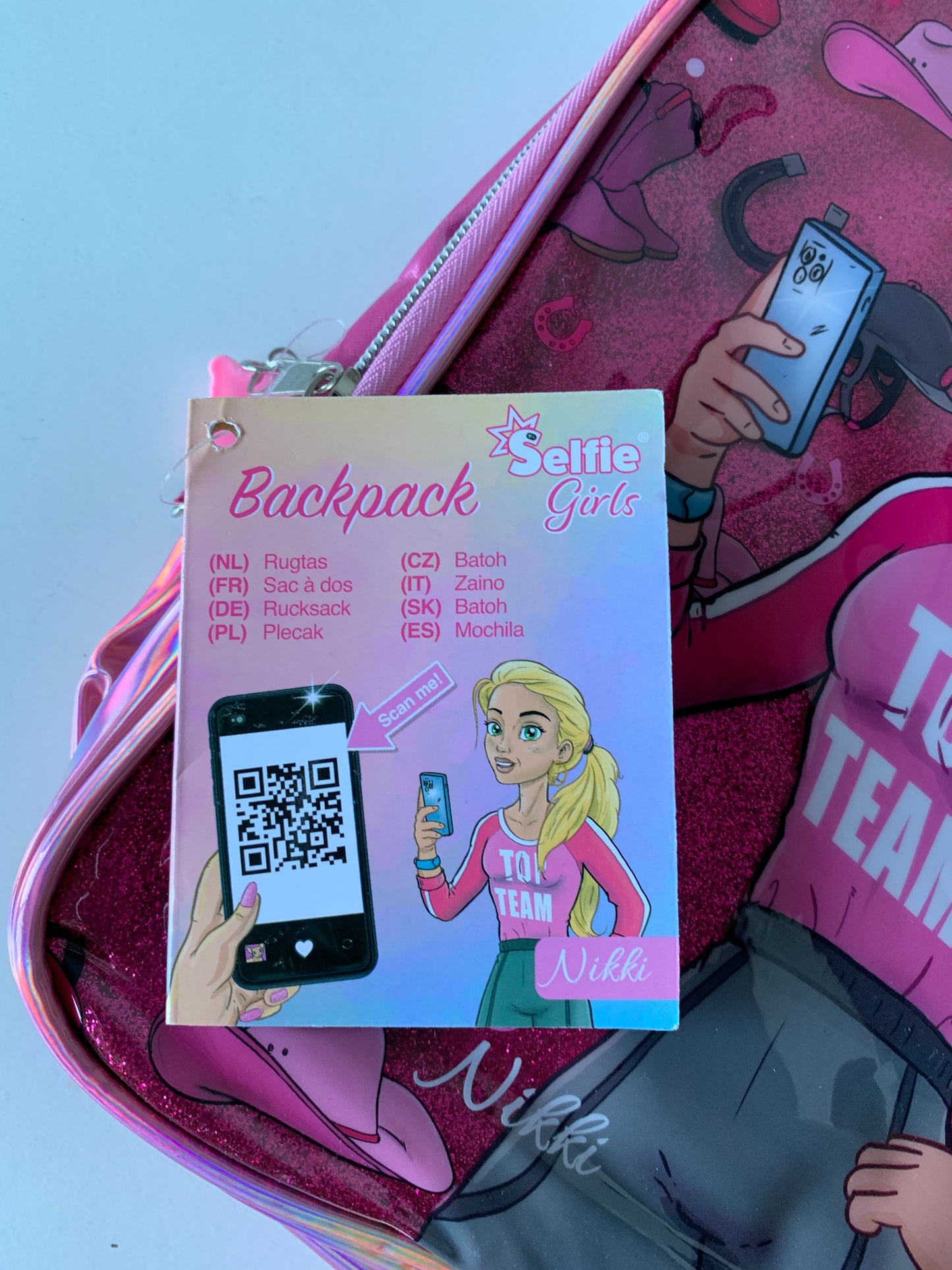 Selfie Girls rugzakje - nieuw ✨