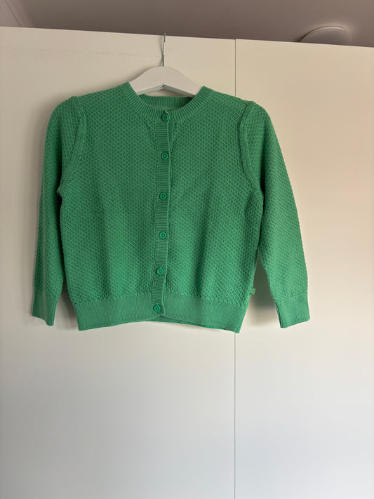 Groene cardigan