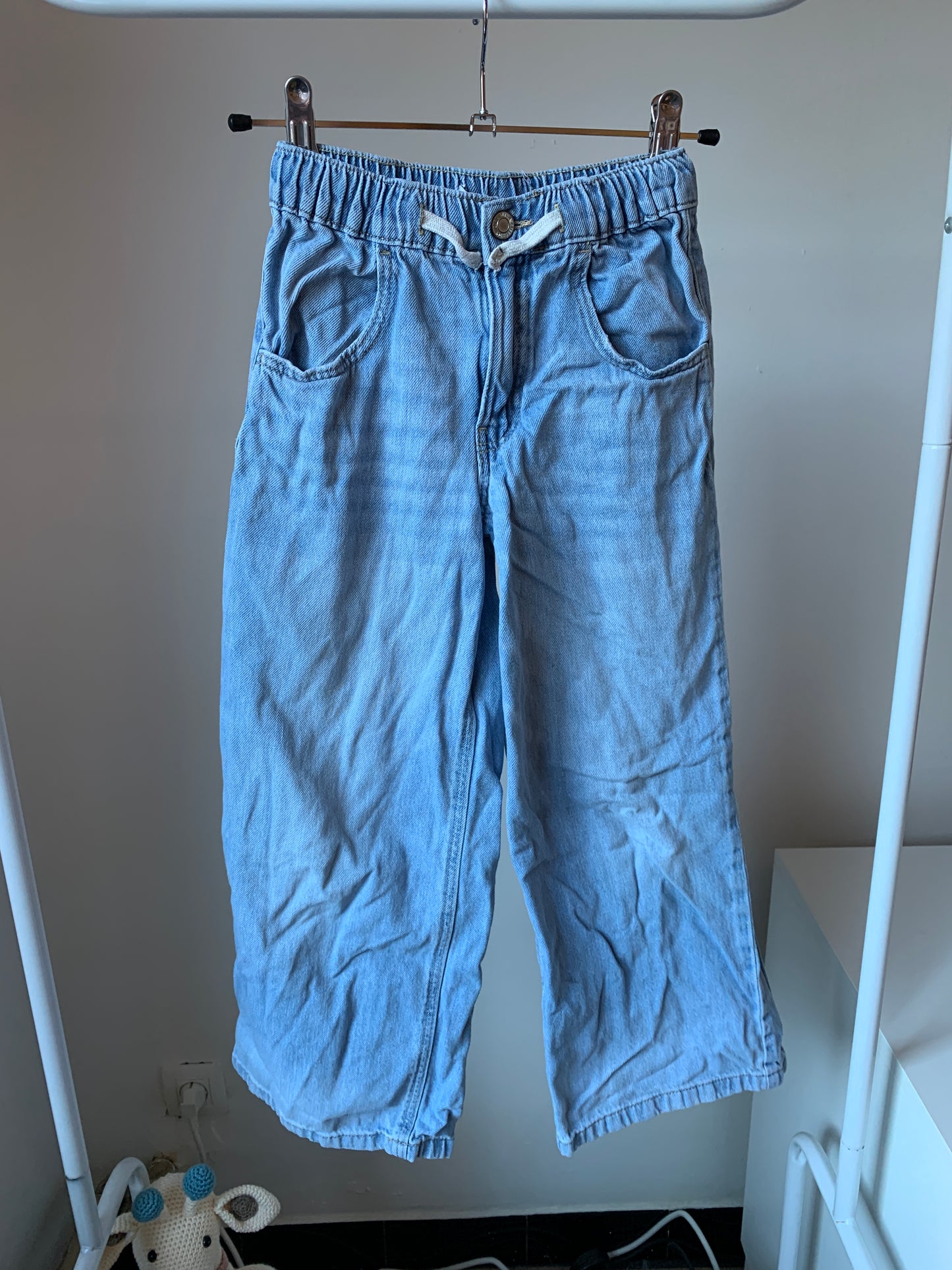 Lichtblauwe wide jeans ⭐