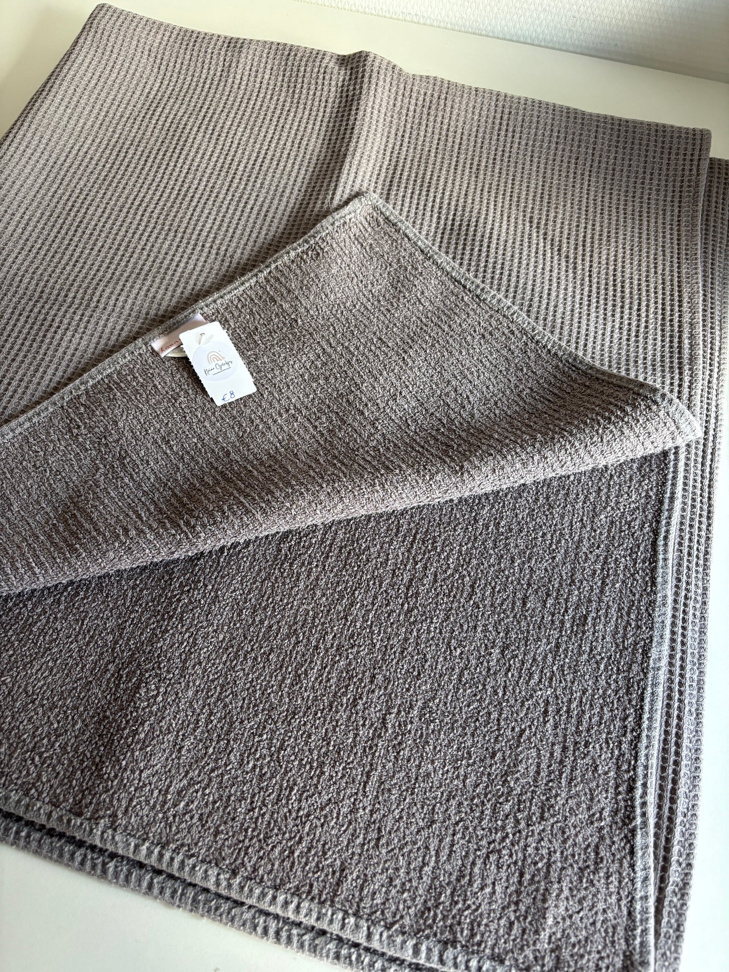 Dekentje met wafelstructuur