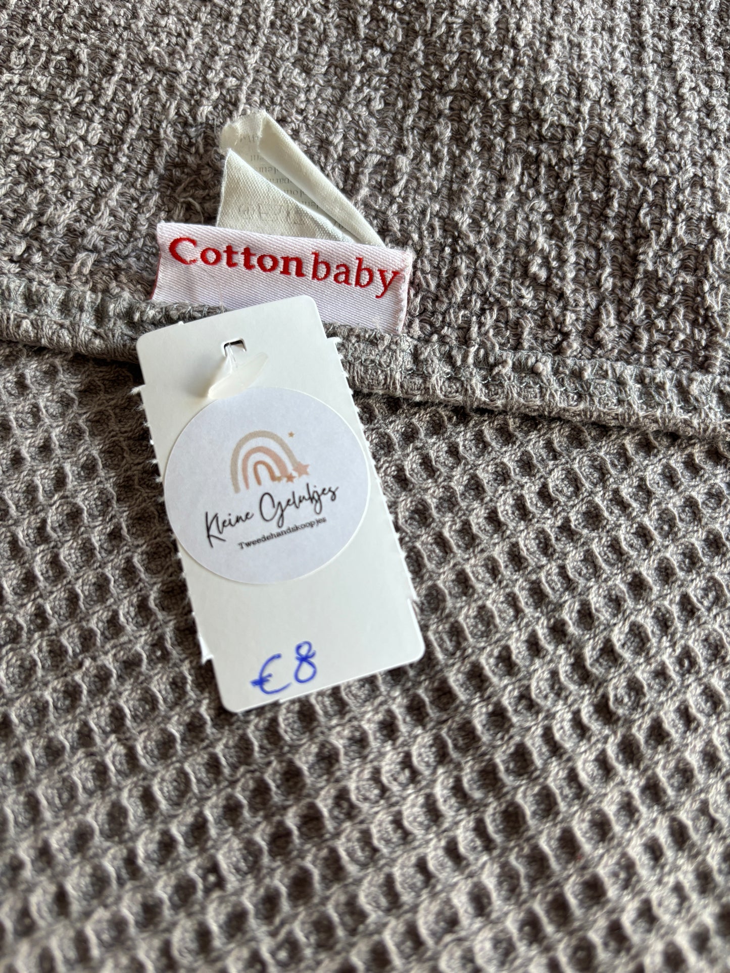 Dekentje met wafelstructuur