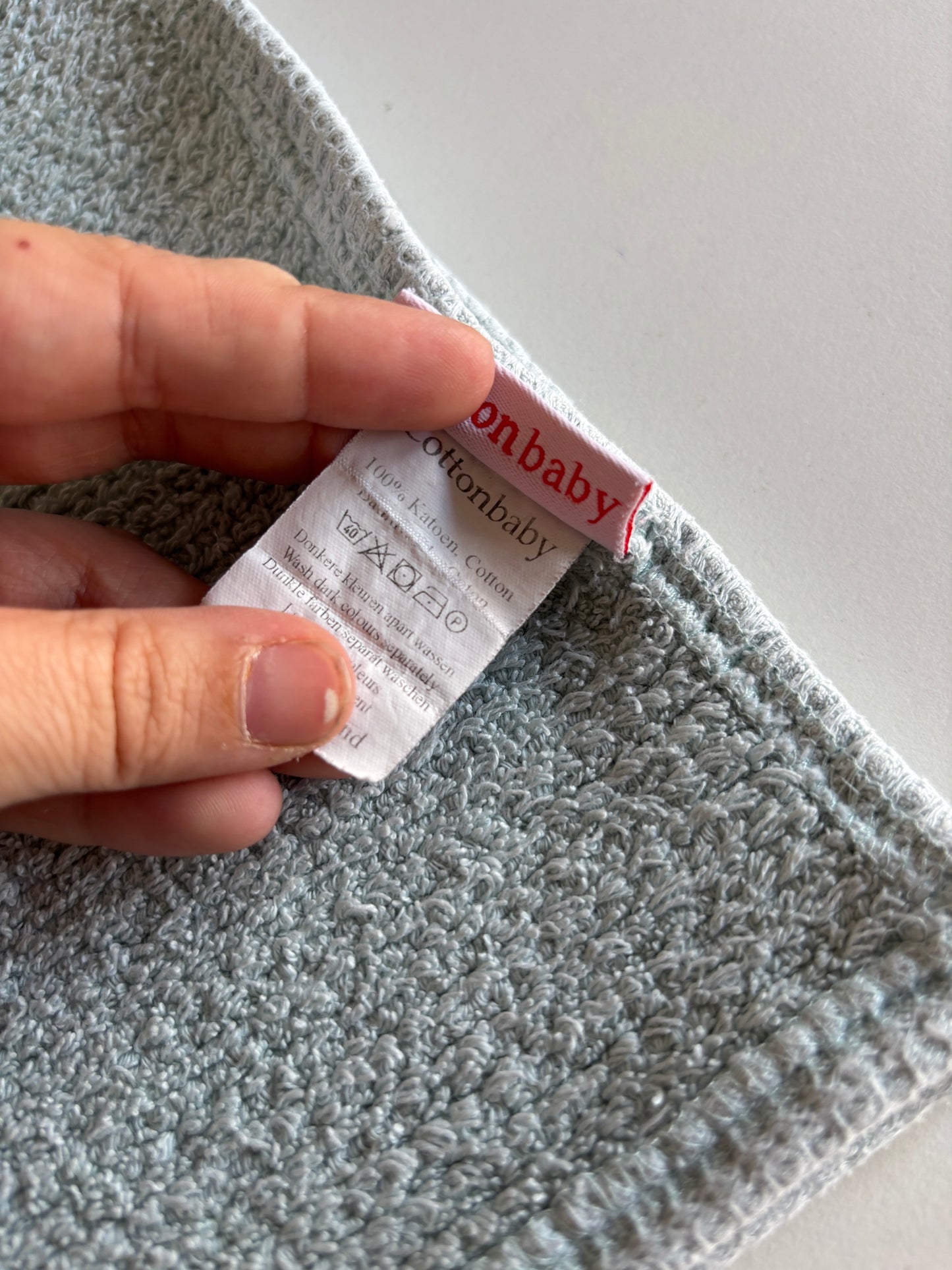 Dekentje met wafelstructuur