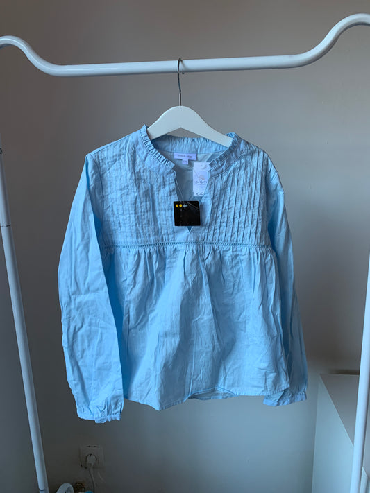 Lichtblauwe blouse ✨
