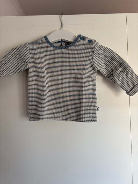 Gestreepte riblongsleeve