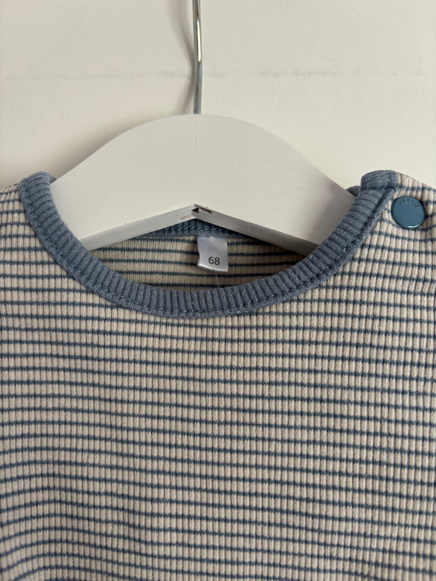 Gestreepte riblongsleeve