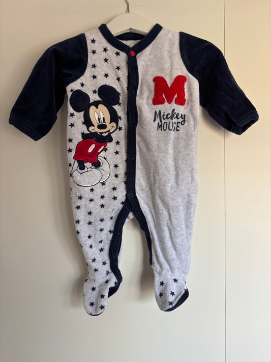 Eendelige winterpyjama Mickey Mouse
