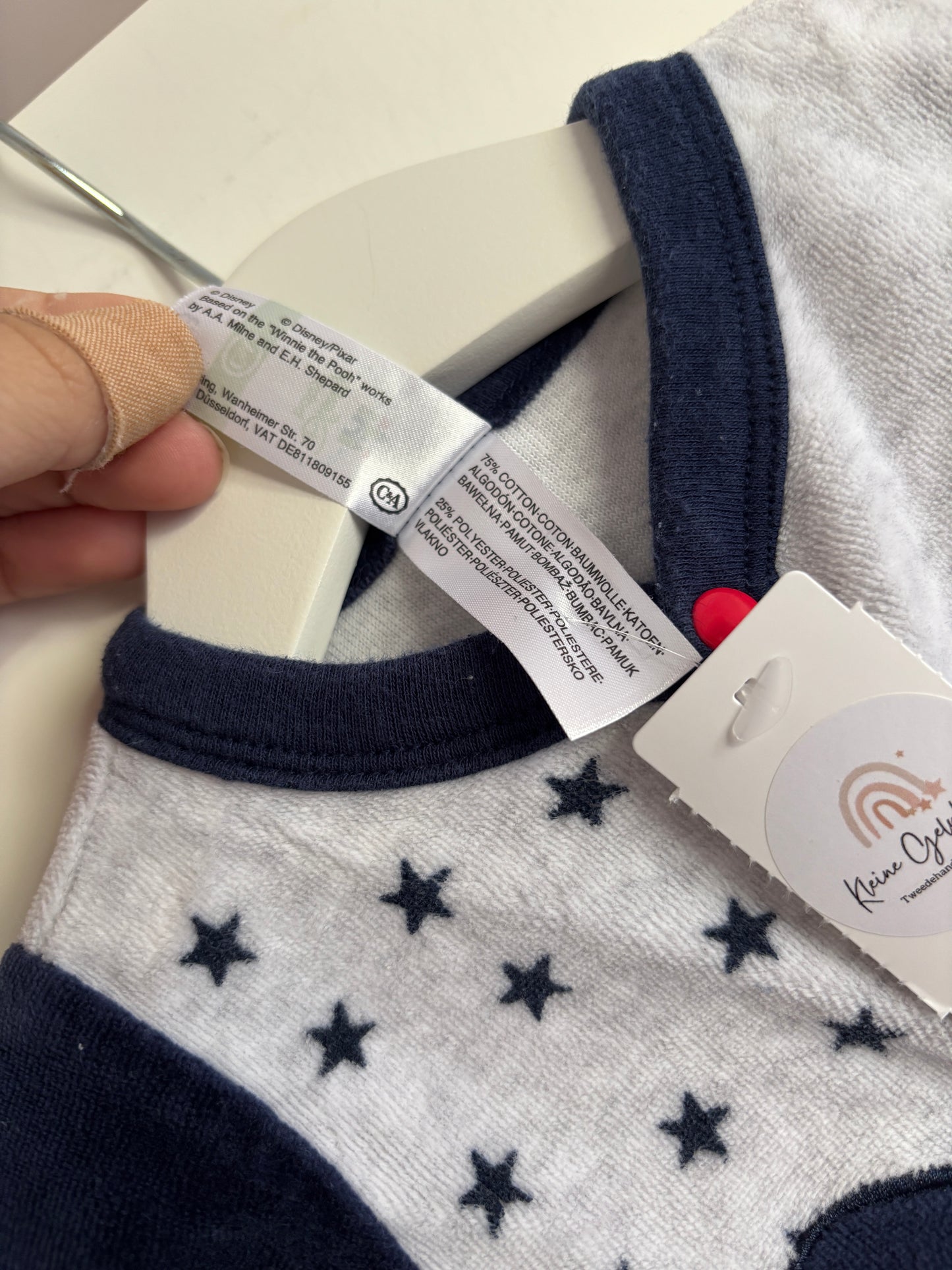 Eendelige winterpyjama Mickey Mouse