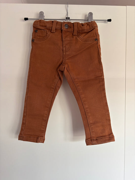 Bruine jeansbroek