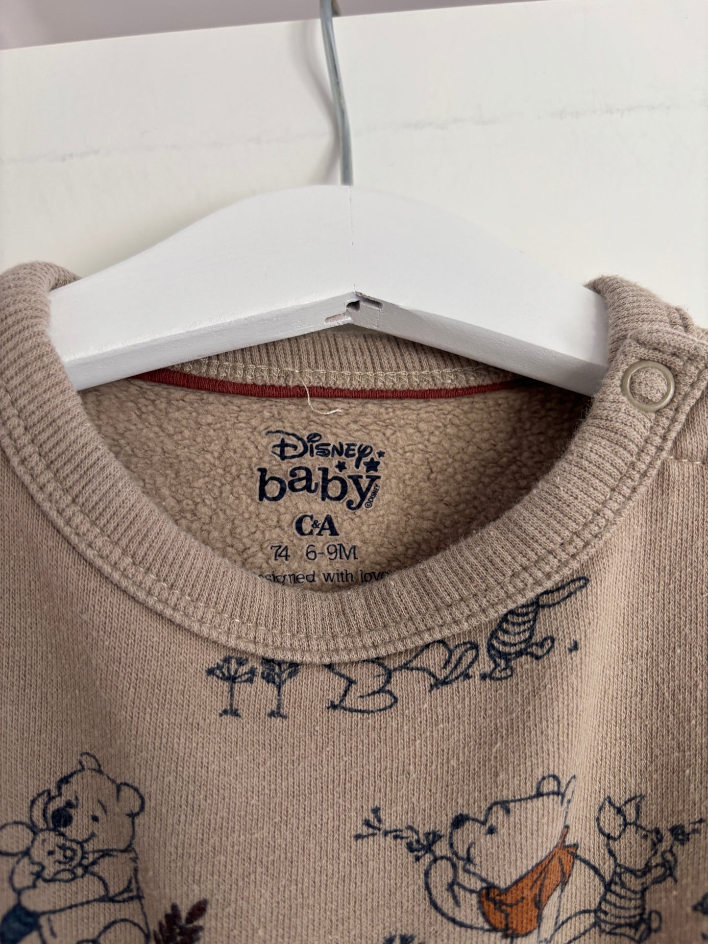 Beige sweater Winnie The Pooh