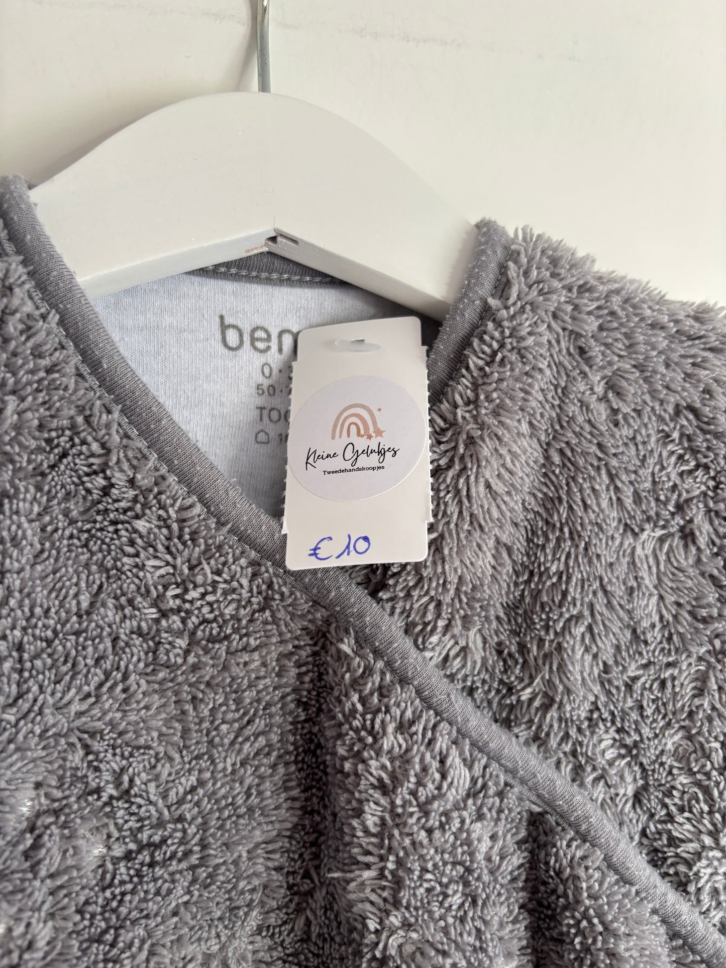 Grijze voetenzak/slaapzak