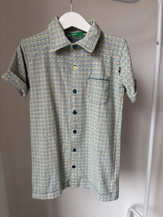 Hemdje met korte mouwen