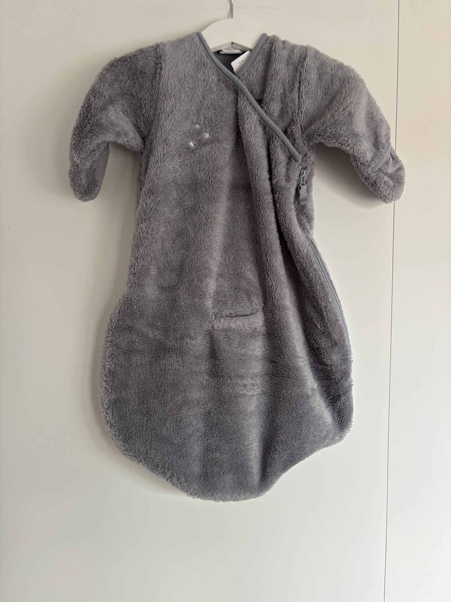 Grijze voetenzak/slaapzak