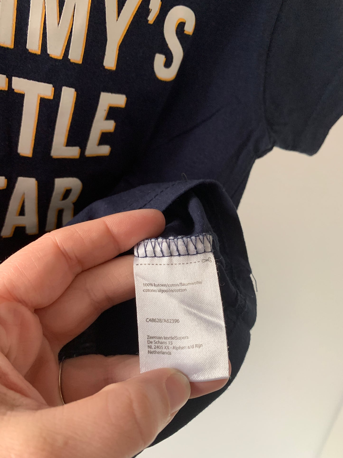 Zeeman T-shirt 86 - nieuwstaat ⚡