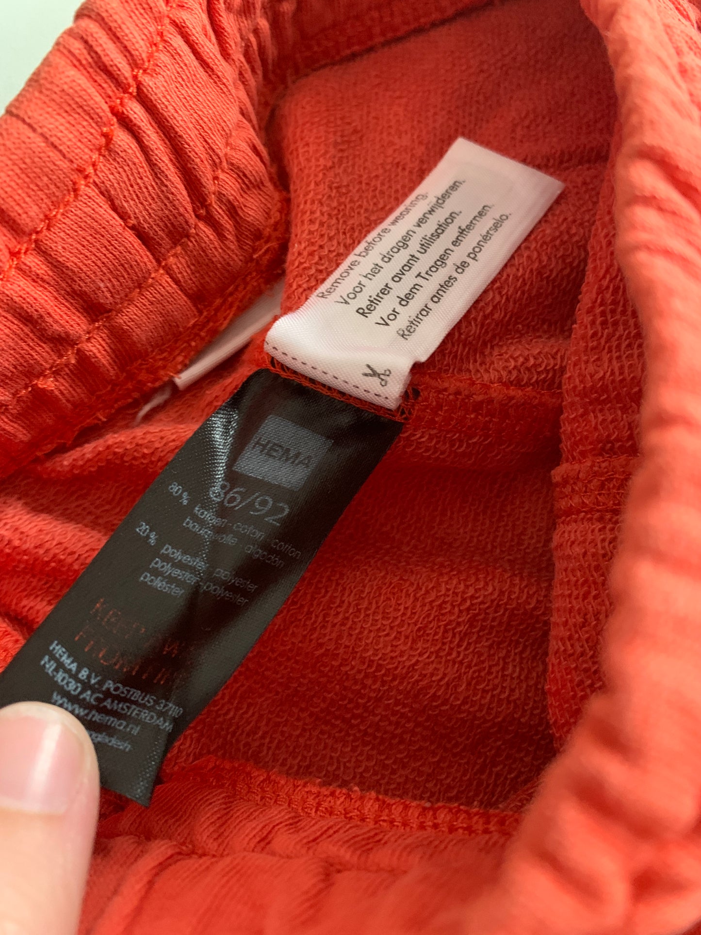 Hema joggingshort 86/92 - nieuwstaat 💸