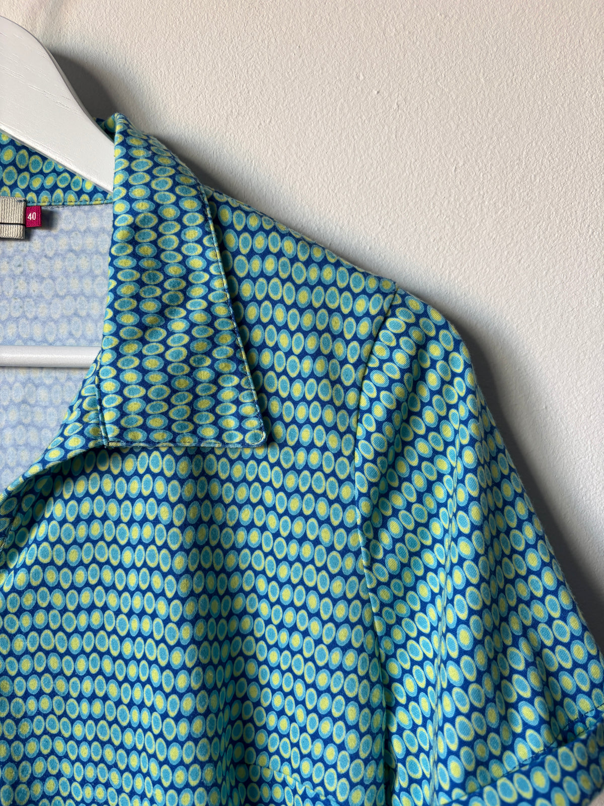 Blauwgroene blouse | Melvin | 40