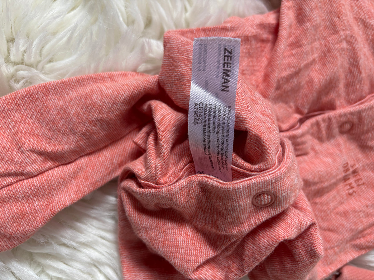 Koraalkleurige pyjama | Zeeman | 50