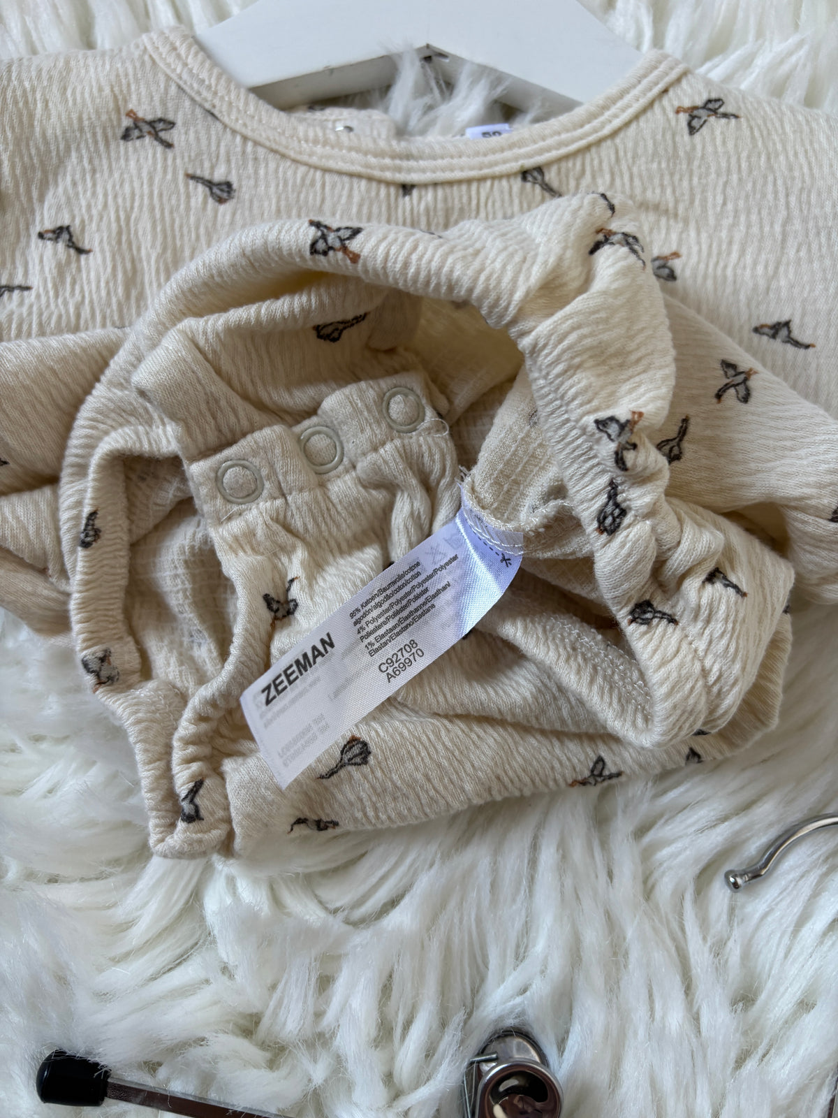 Crèmekleurig setje | Zeeman | 50