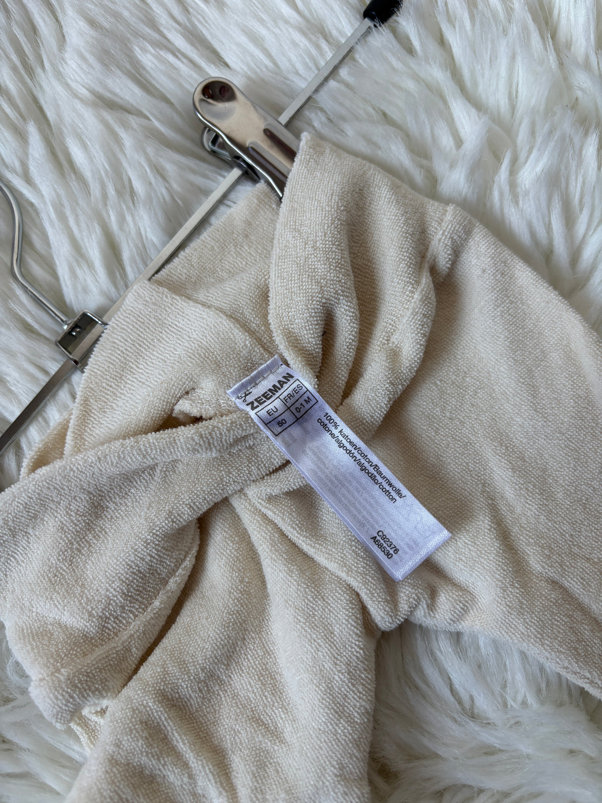Crèmekleurig setje | Zeeman | 50