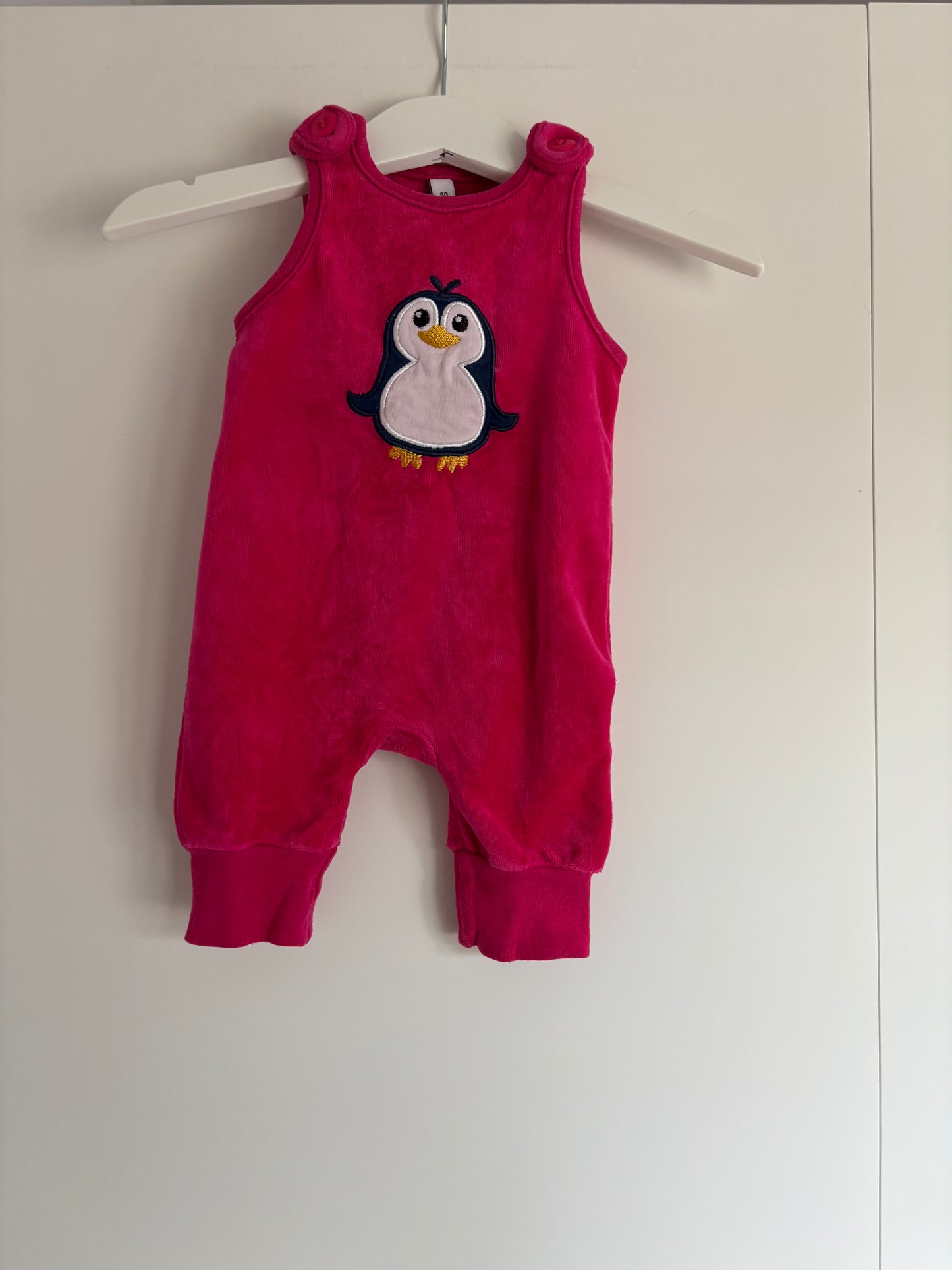 Roze boxpakje zonder mouwen