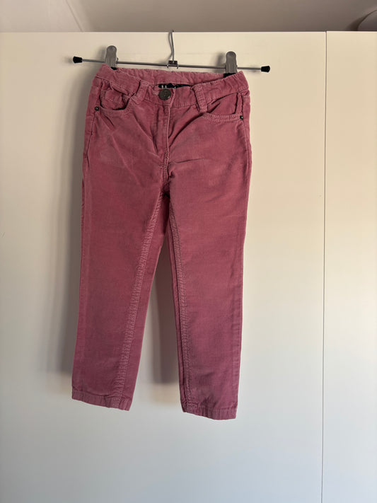 Roze jeansbroek
