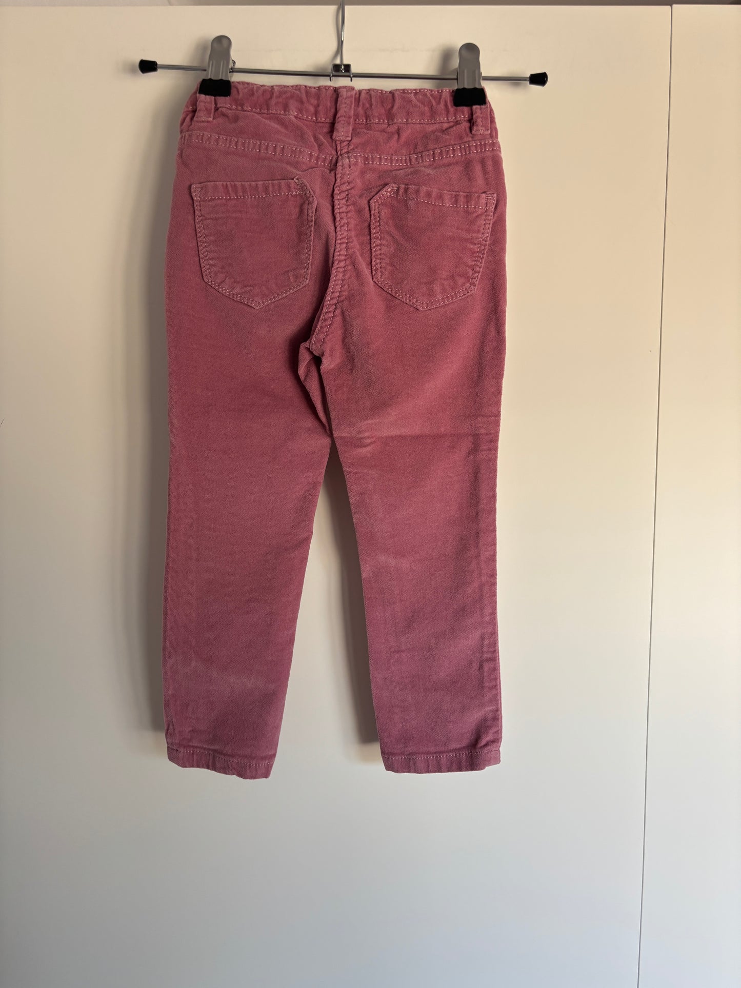 Roze jeansbroek