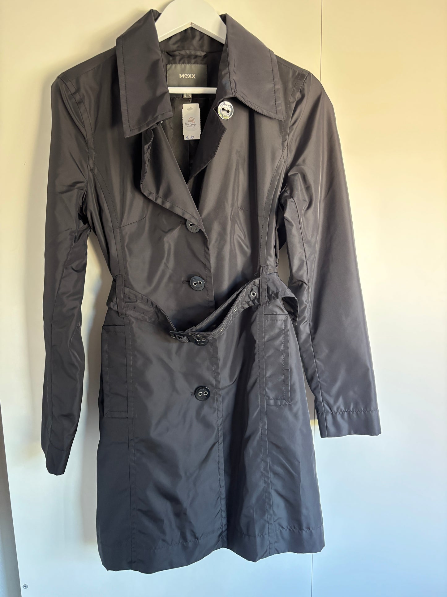 Zwarte tussenseizoensjas