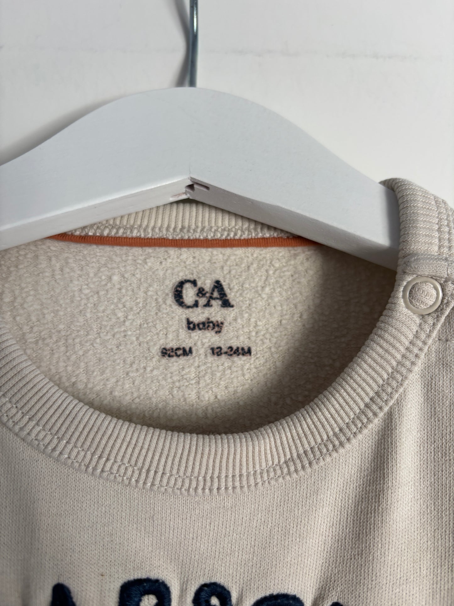 Crèmekleurige sweater