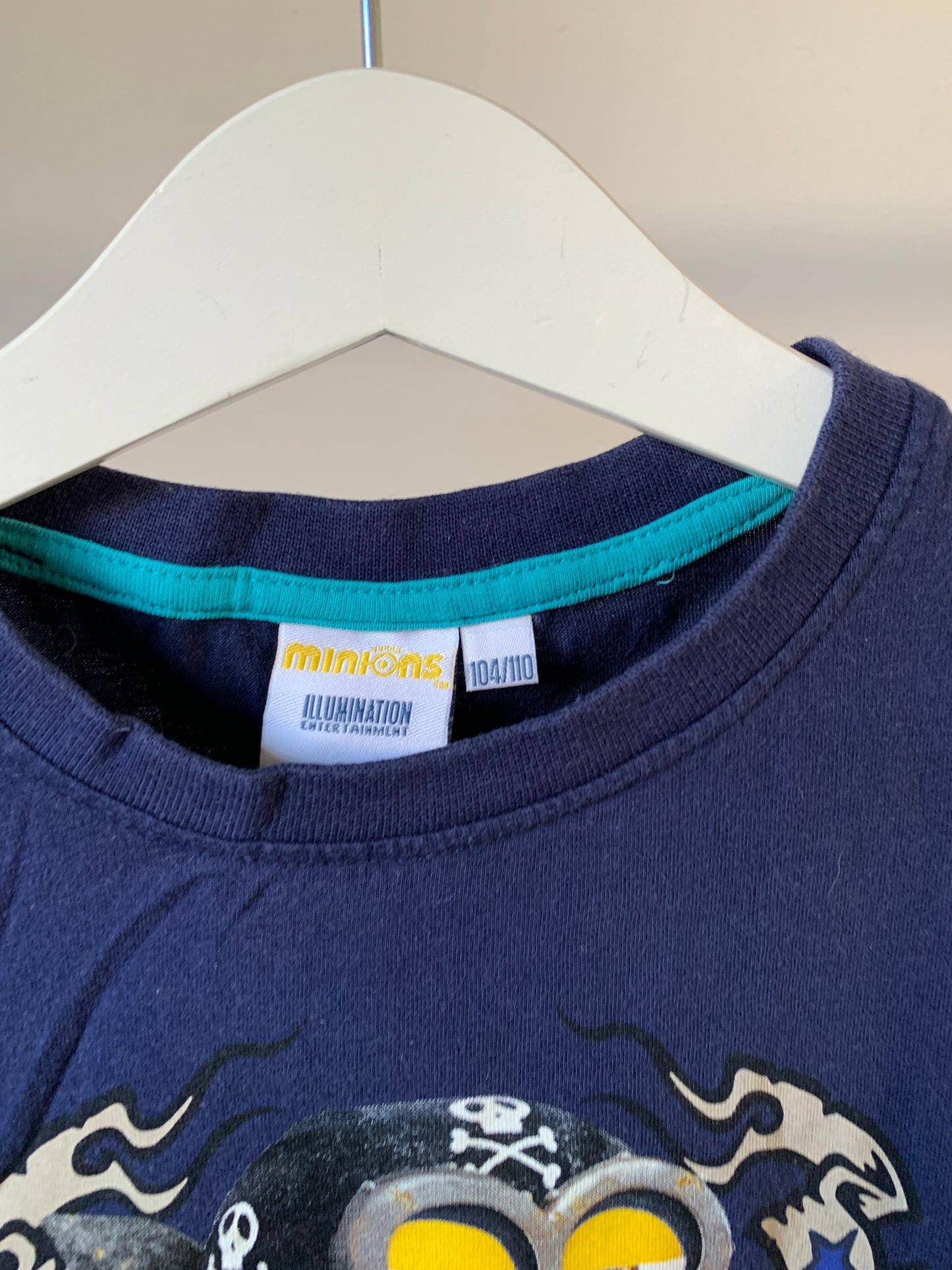 Minions T-shirt 104/110 - zeer goede staat ⚡