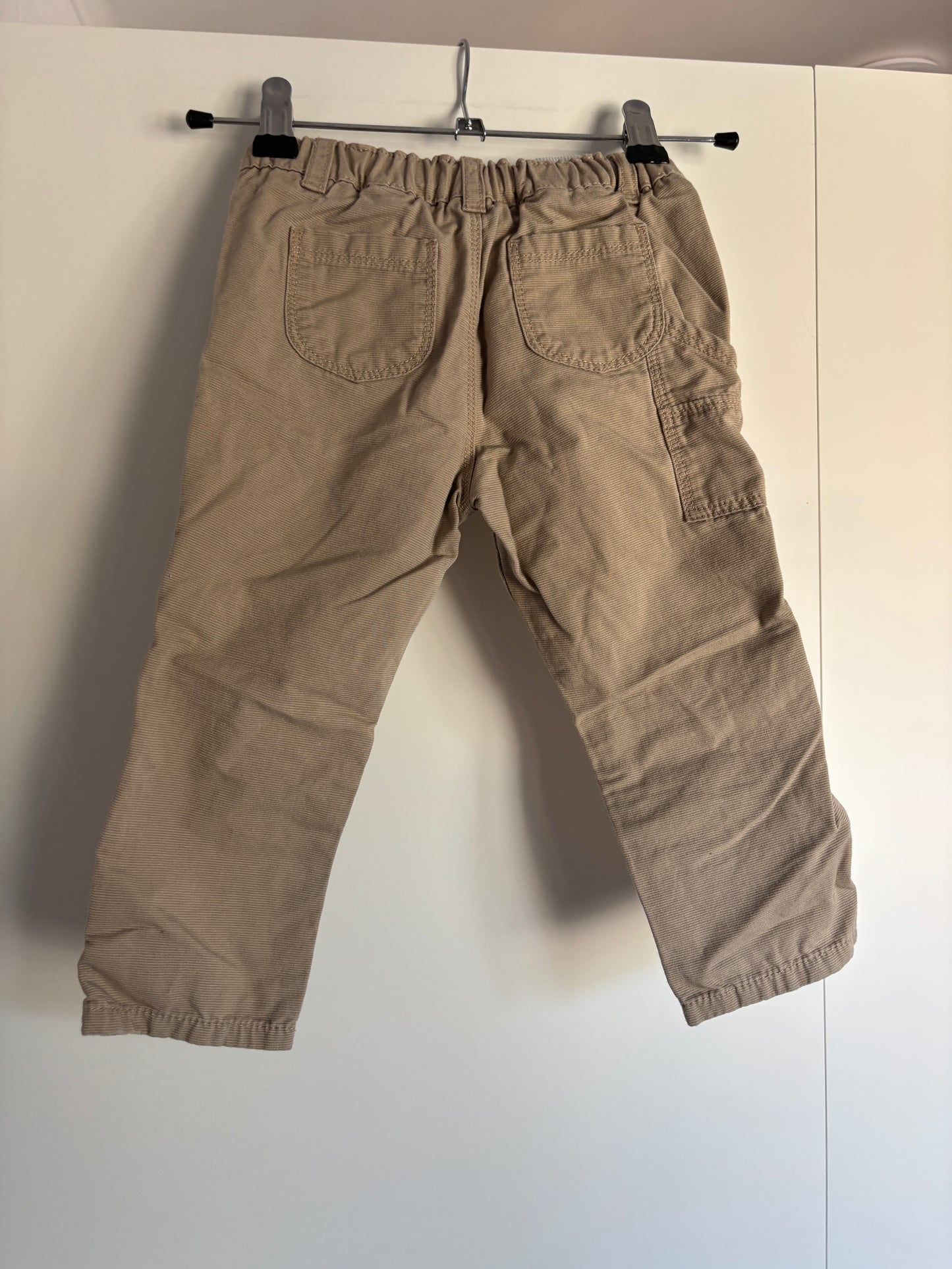 Beige jeansbroek