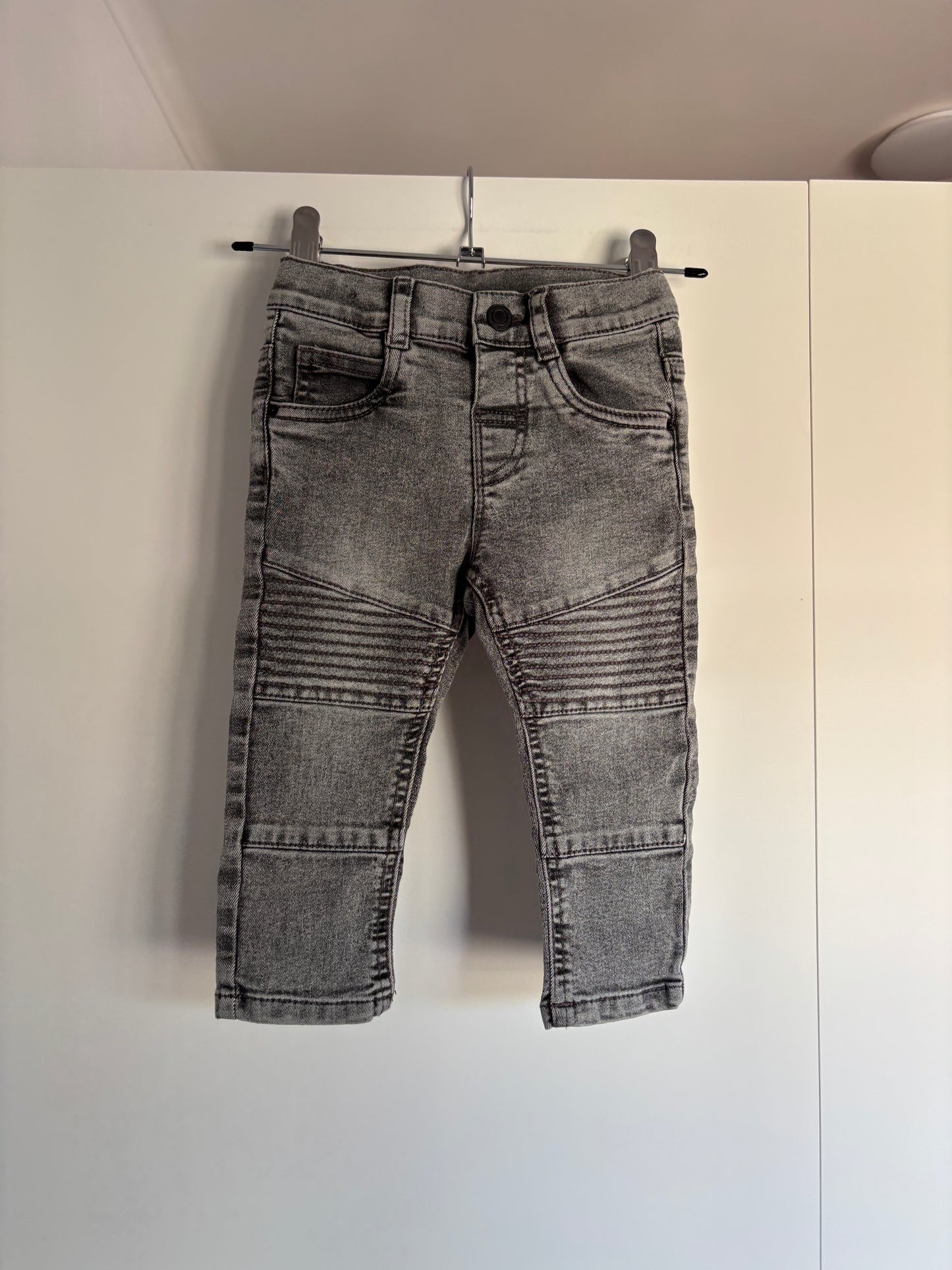 Grijze jeansbroek