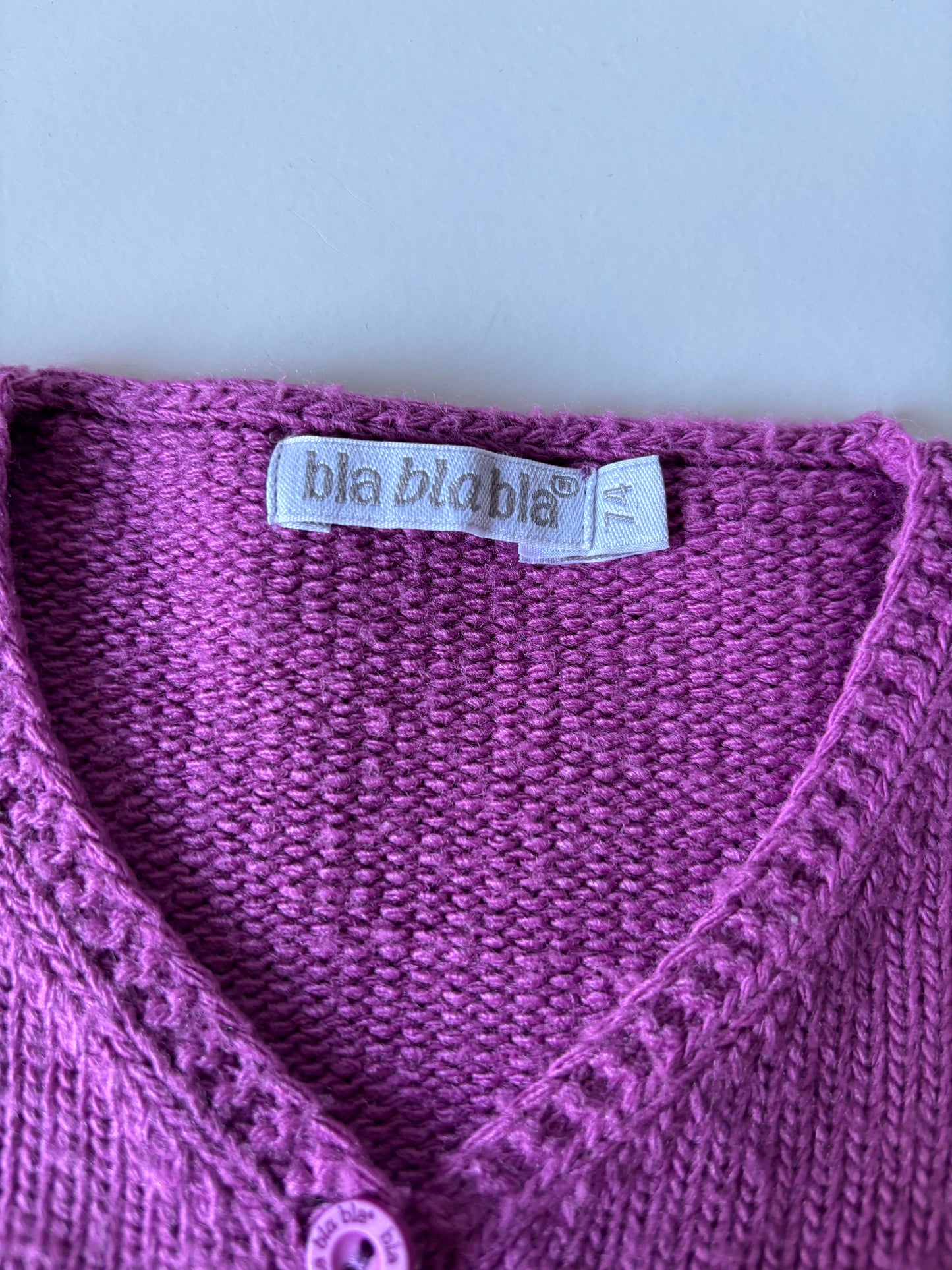 Bla bla bla cardigan 74 - Goede staat  💸