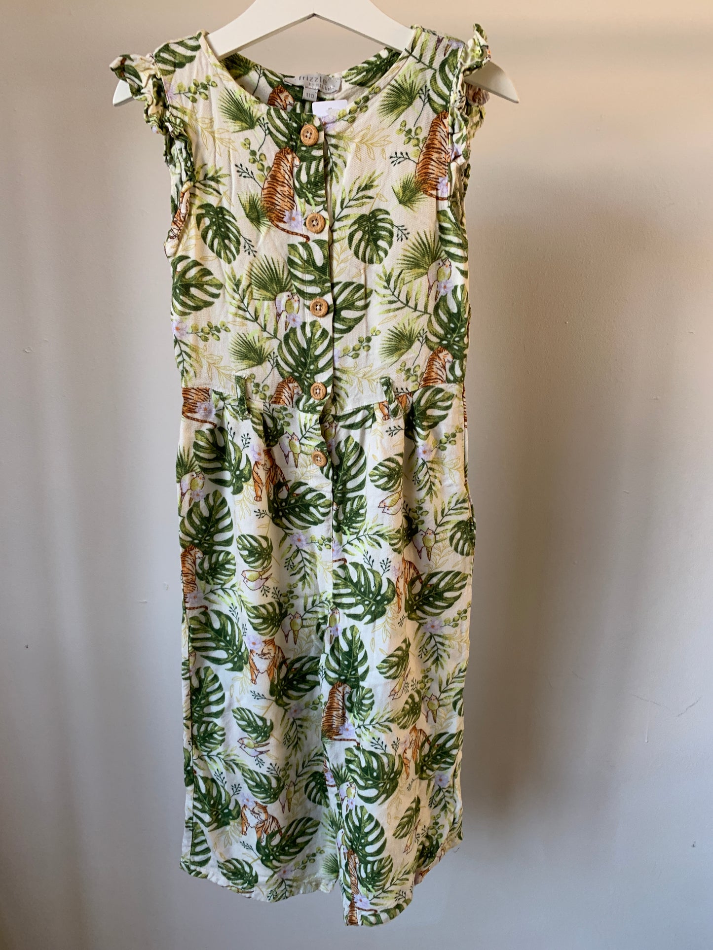 Frizzle jumpsuit 110 - nieuwstaat 💸