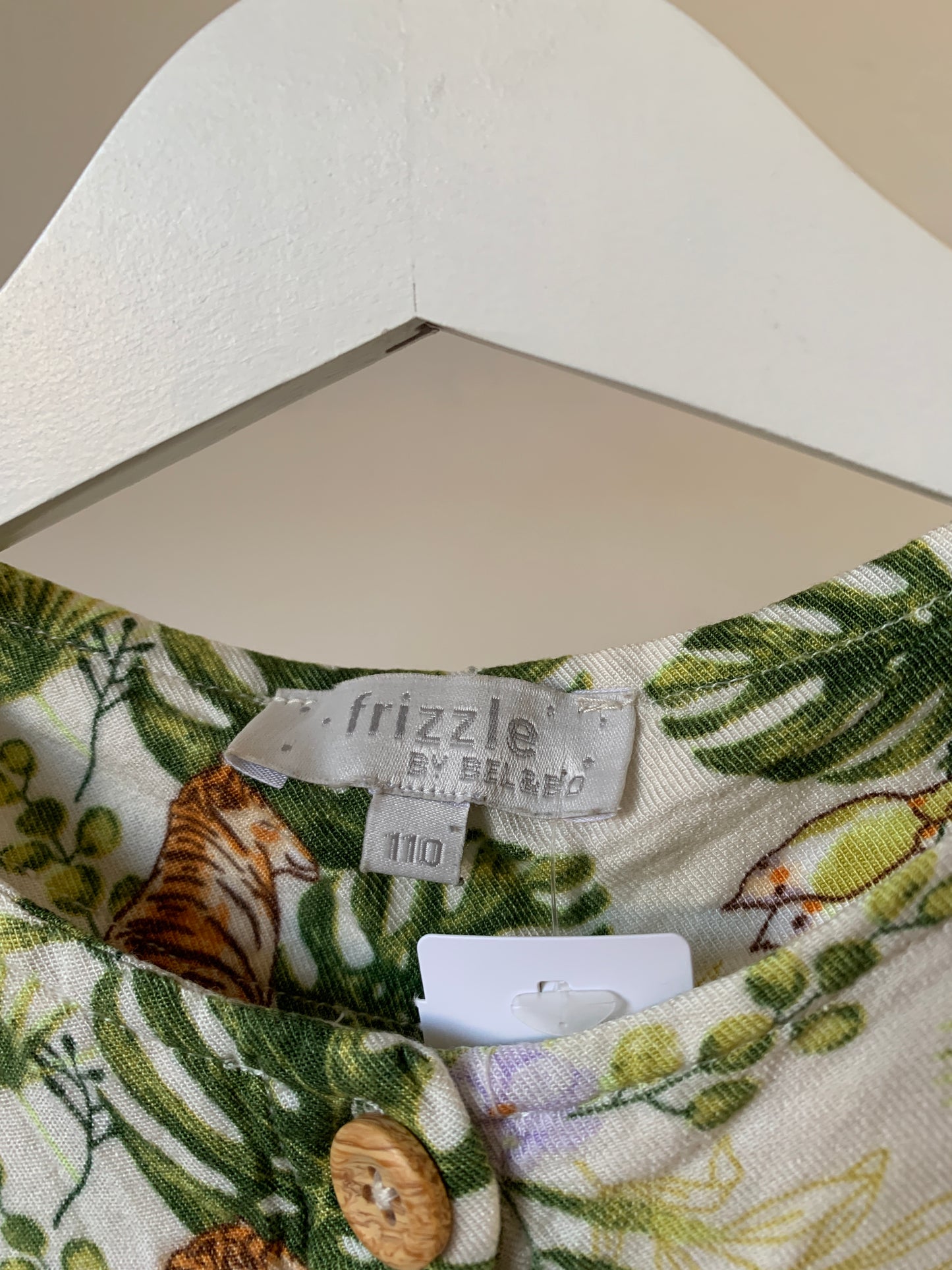 Frizzle jumpsuit 110 - nieuwstaat 💸