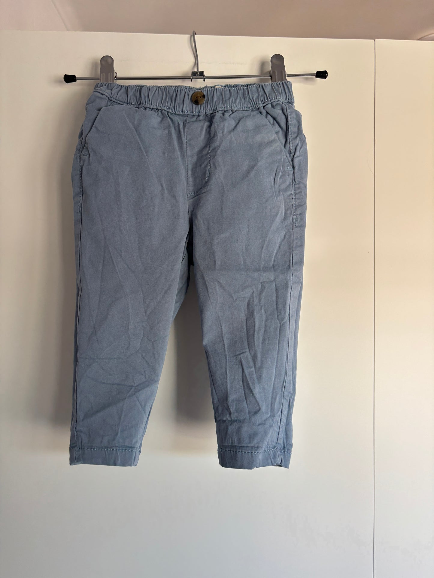 Lichtblauwe jeansbroek