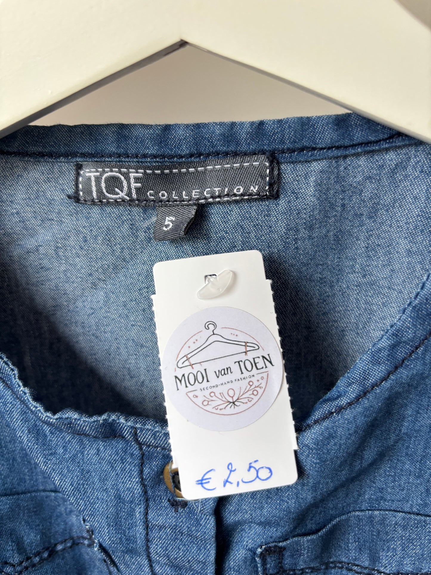 Donkerblauwe jumpsuit