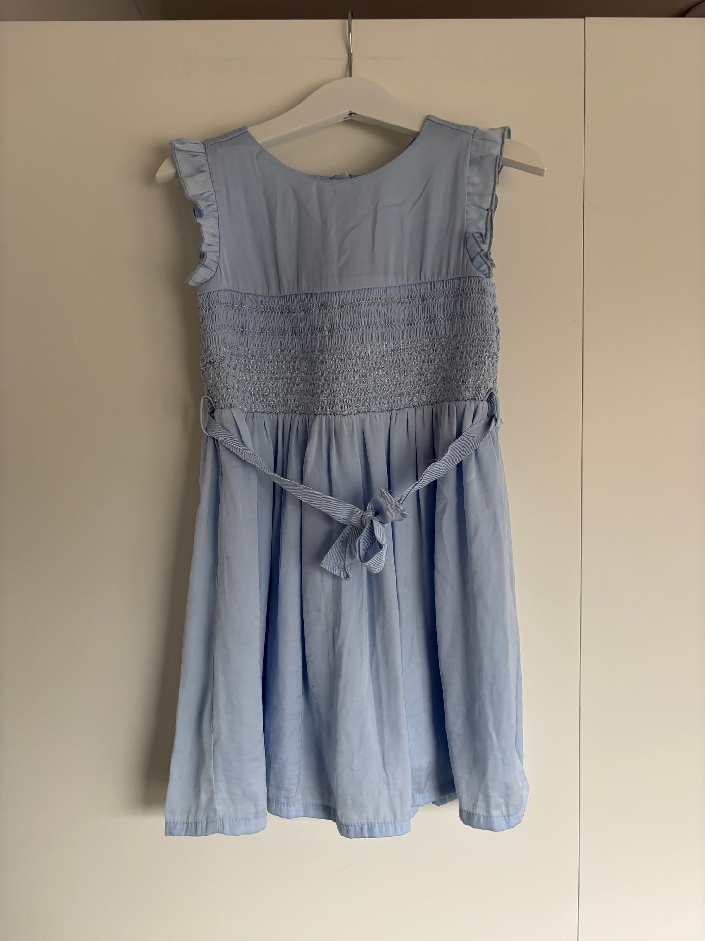 Lichtblauw jurkje